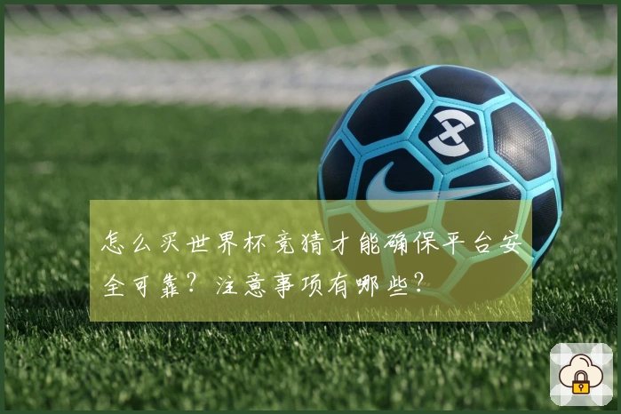 怎么买世界杯竞猜才能确保平台安全可靠？注意事项有哪些？